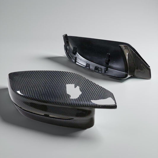 Carbon Fiber Rear View Mirror Covers for BMW G80 M3 & G82/G83 M4 Competition 2021-2022 LHD