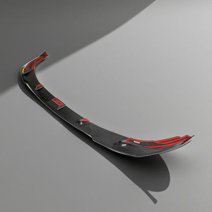 2023 Carbon Fiber Front Spoiler Lip for BMW G20 LCI M Sport Sedan