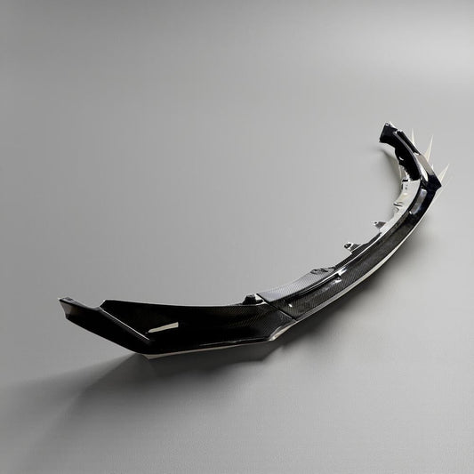 G80 V Style Carbon Fiber Front Spoiler Lip for BMW 3 Series G80 M3 Coupe 2021-2022