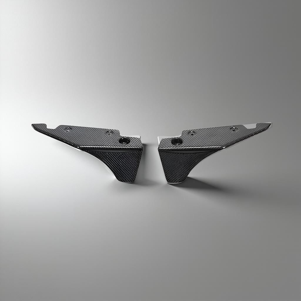 Carbon Fiber Rear Bumper Fins & Splitter for Toyota GR86 & Subaru BRZ (2022-2023)