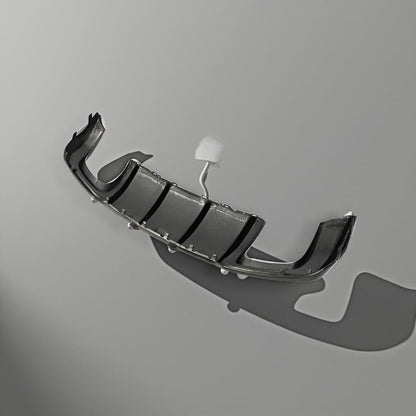 Audi A3 & S3 SLINE Carbon Fiber Rear Bumper Diffuser Lip (2017-2019)