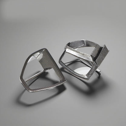 Dry Carbon Fiber Front Bumper Air Vents for BMW G05 X5 M Sport 2019 Exterior Decoration