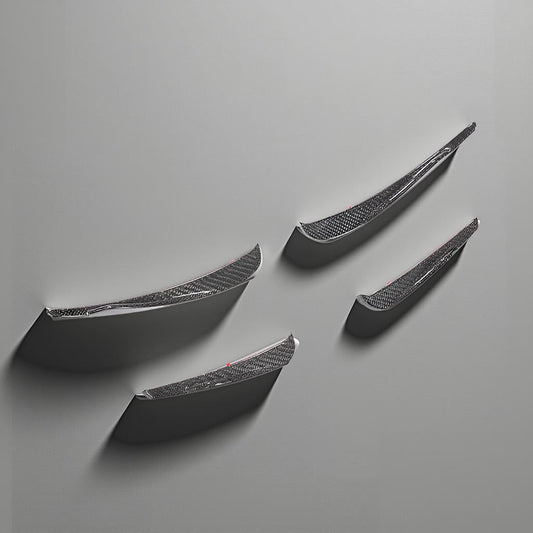 Carbon Fiber Front Canards for BMW F06, F12, F13 M6 (2013-2016)