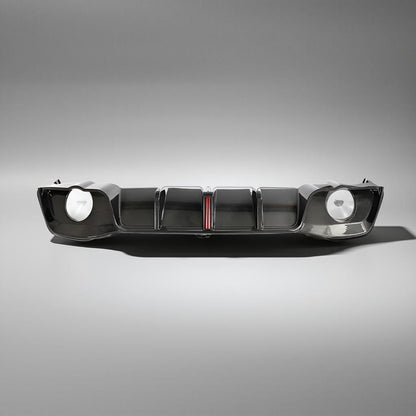 Carbon Fiber Rear Bumper Lip for 2021-2023 VW Golf MK8 GTI Hatchback 4-Door