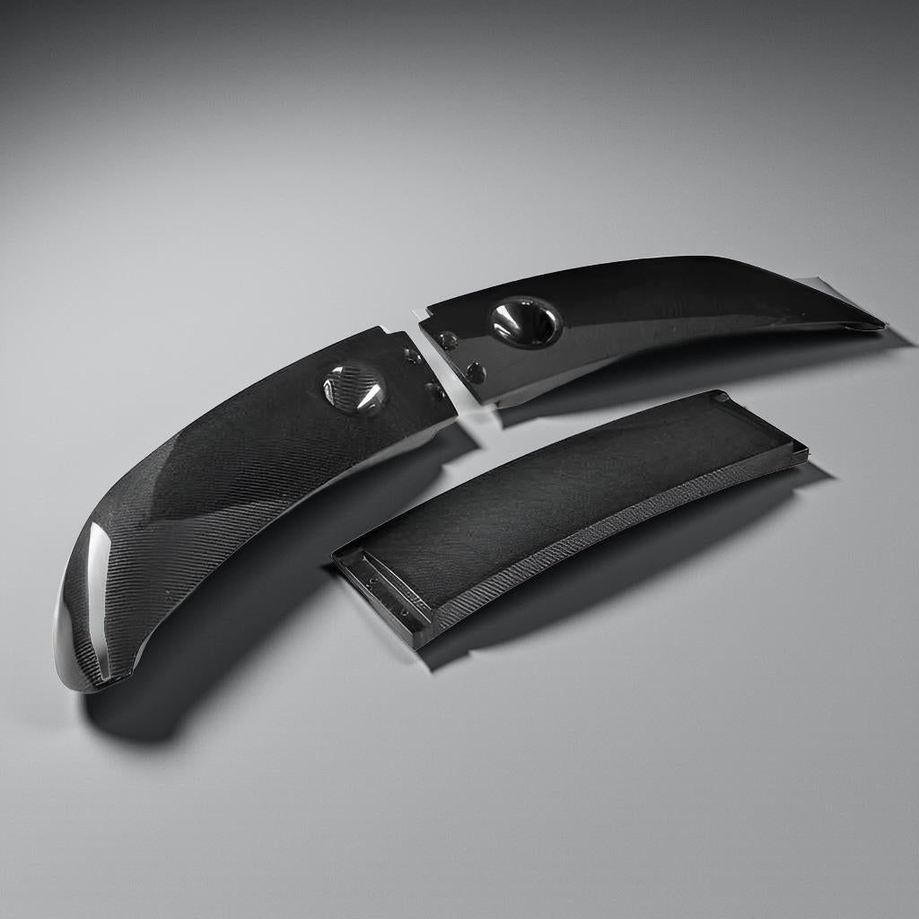 BMW X5 F15 M-Sport & X5M Carbon Fiber Front Bumper Lip (2014-2018)