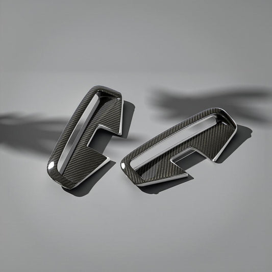 BMW G22/G23 M440 Coupe 2-Door 2021-2022 Dry Carbon Fiber Front Bumper Vents