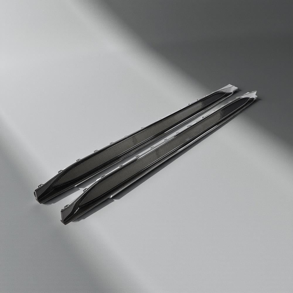 Carbon Fiber M3 G80 Custom Side Skirt Kit for BMW M3 Competition (2021-2023)