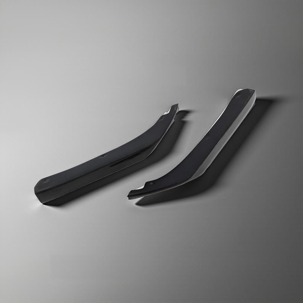 Carbon Fiber Front Splitter Canards for Infiniti Q50 Hybrid Sport Sedan 2014-2017