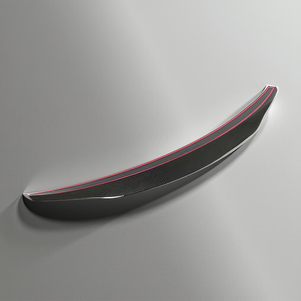 Carbon Fiber Rear Ducktail Spoiler - Mercedes E-Class (E200, E350, E63 AMG) Sedan (2016-2019) PSM