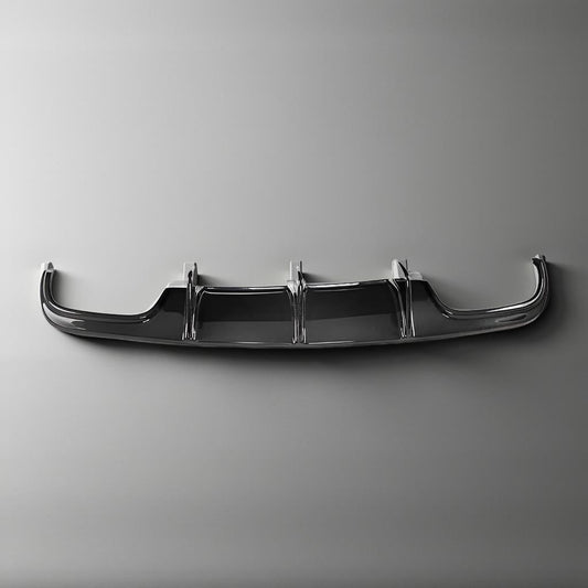 Mercedes Benz W204 C63 AMG Carbon Fiber Rear Diffuser Lip (2009-2011)