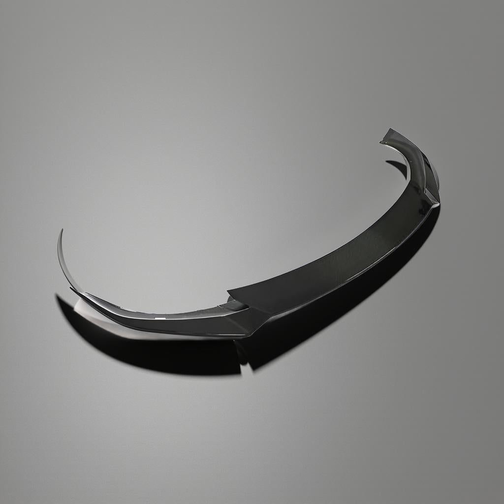 Tesla Model S Plaid Carbon Fiber Front Bumper Spoiler Lip (2021-2023)