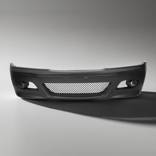 E46 M3 Front Bumper Kit for BMW E46 4-Door with Fog Lamps