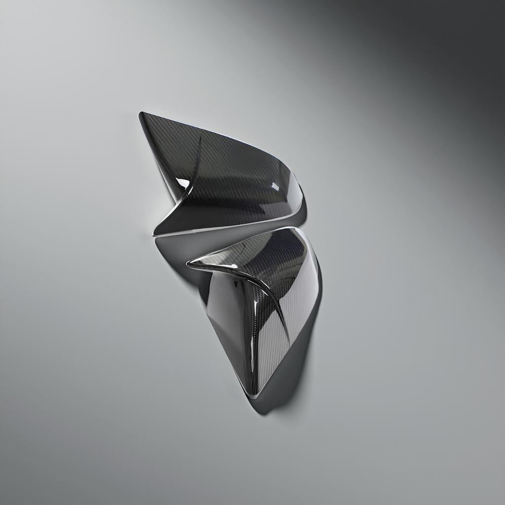 Carbon Fiber Side Mirror Cover - Model S Plaid (2021 to 2023)