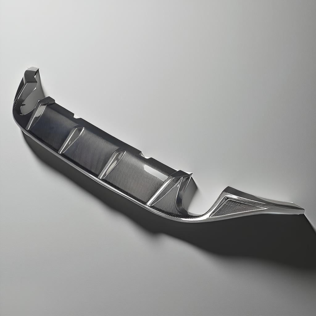 Carbon Fiber Rear splitter - Volkswagen Golf 7 GTI