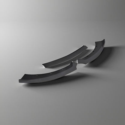 Matte Black Front Splitter for 2015-2017 Ford Mustang GT