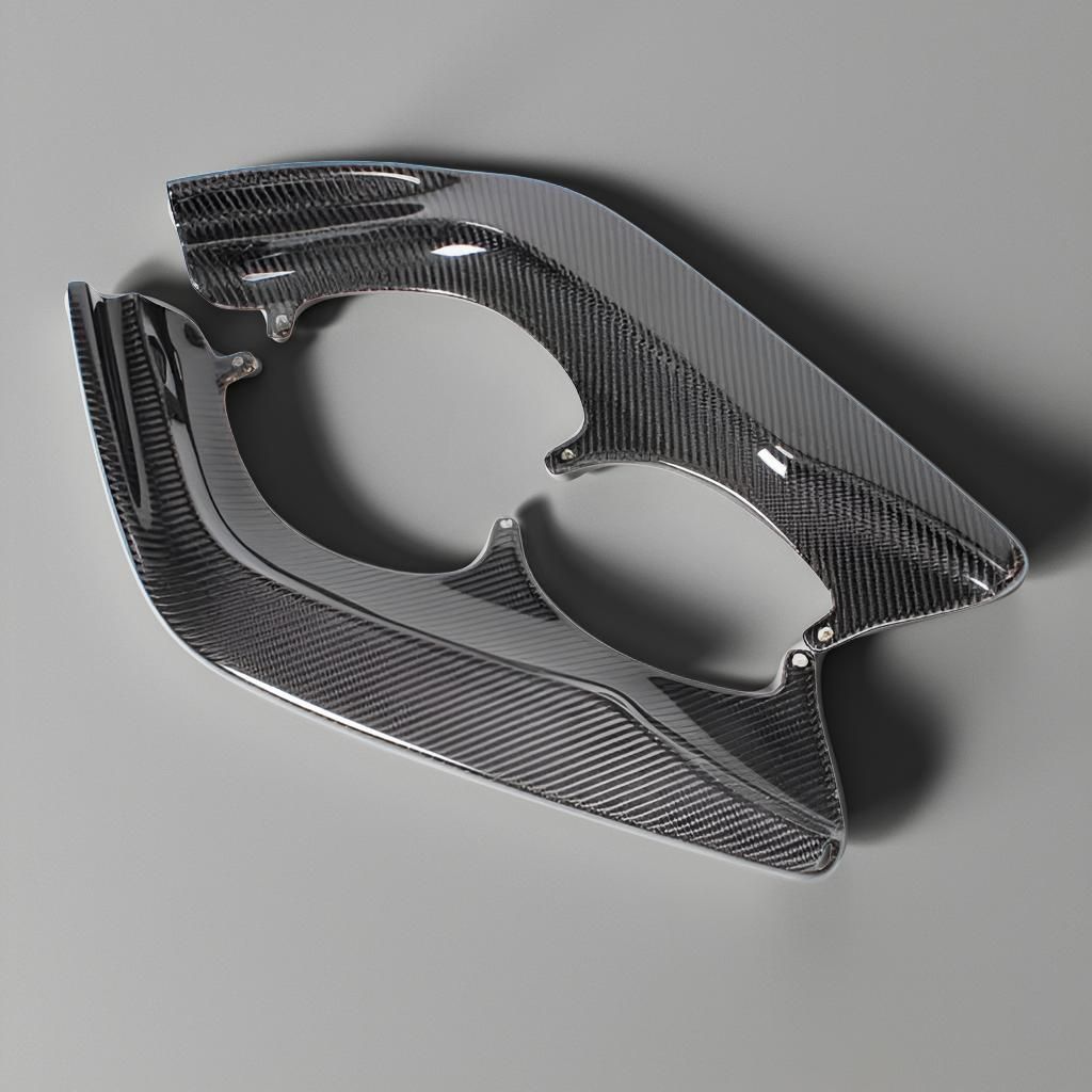 Lexus IS250 Carbon Fiber Front Bumper Lip Splitter