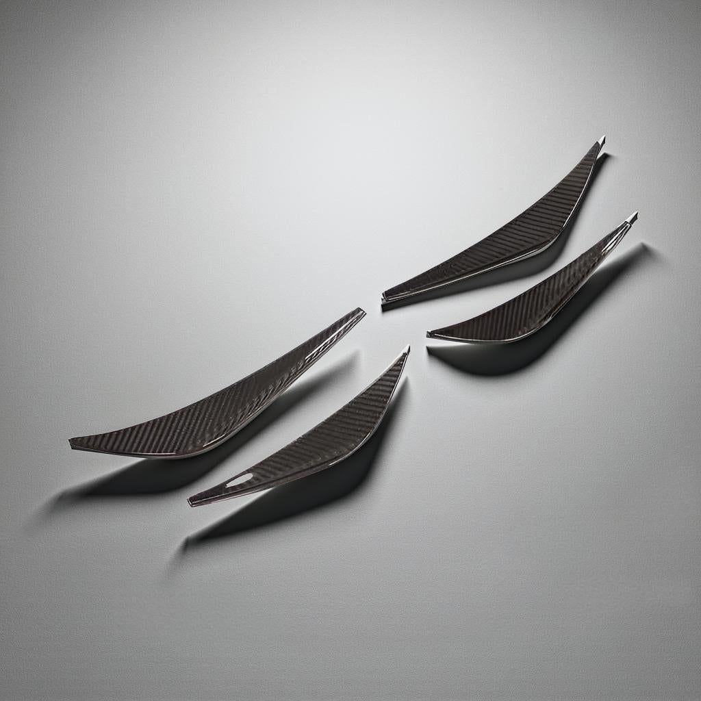 Carbon Fiber Front Air Canards - 911 991 GT3 RS (2017-2018)