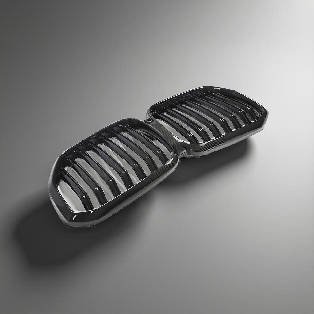 BMW X5 G05 2019-2022 Dry Carbon Fiber Front Kidney Grills Replacement