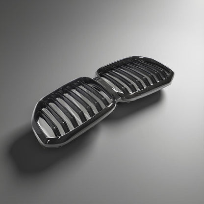 BMW X5 G05 2019-2022 Dry Carbon Fiber Front Kidney Grills Replacement