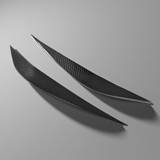 Carbon Fiber Headlight Eyelid Cover Trims for BMW F80 M3 & F82/F83 M4 & F32/F33/F36 (2014-2018)