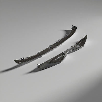 Dry Carbon Fiber Front Bumper Lip for BMW G80 M3 & G82 M4 (2021-2022), Set of 3
