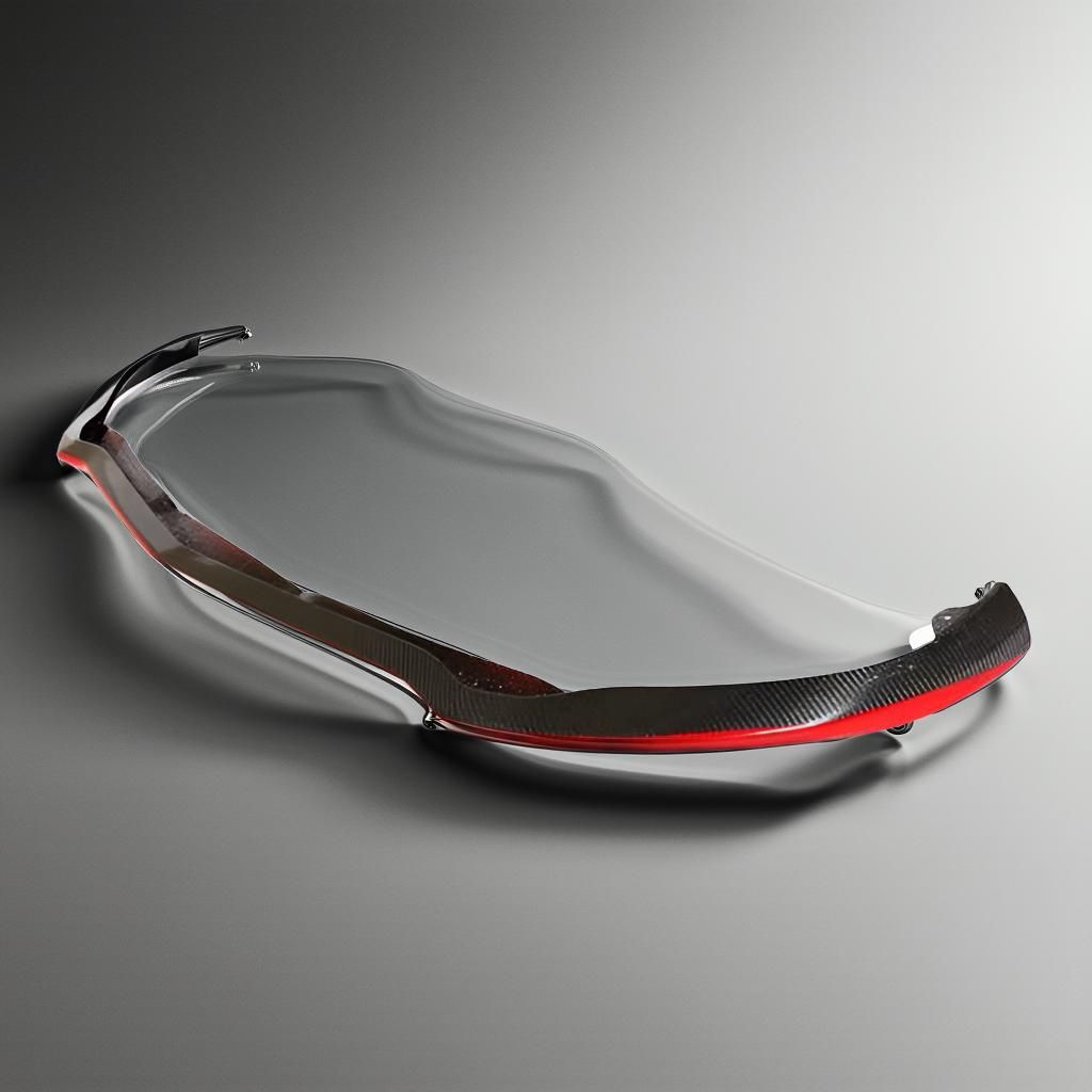 Alfa Romeo Giulia Sport Sedan 4-Door Carbon Fiber Front Spoiler (2016-2018)