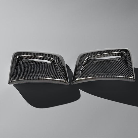 Carbon Front Bumper & Side Fender Air Vent Cover for Mercedes W204 C63 AMG (2012-2014)