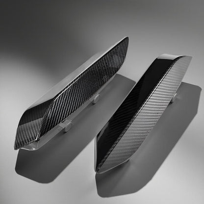 Carbon Fiber Front Bumper Splitter & Canards for BMW M3 F80 & M4 F82/F83 (2014-2019) Cupwing Winglets Vent Flaps